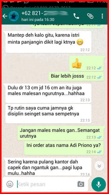 testimonial pengguna mak urut nasa yang berhasil dan permanen