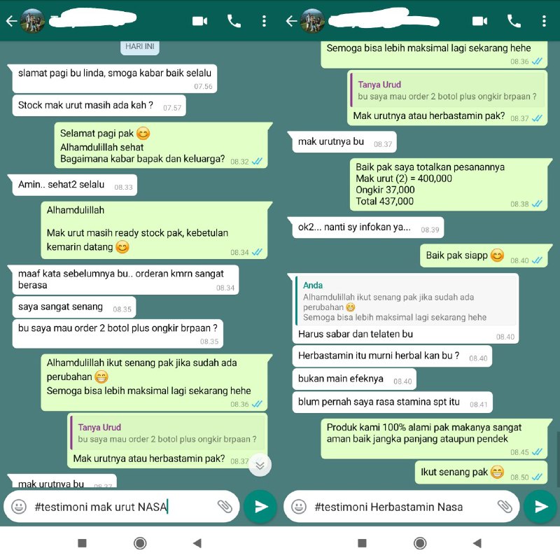 Ini kata mereka yang sudah memakai MAK URUT NASA