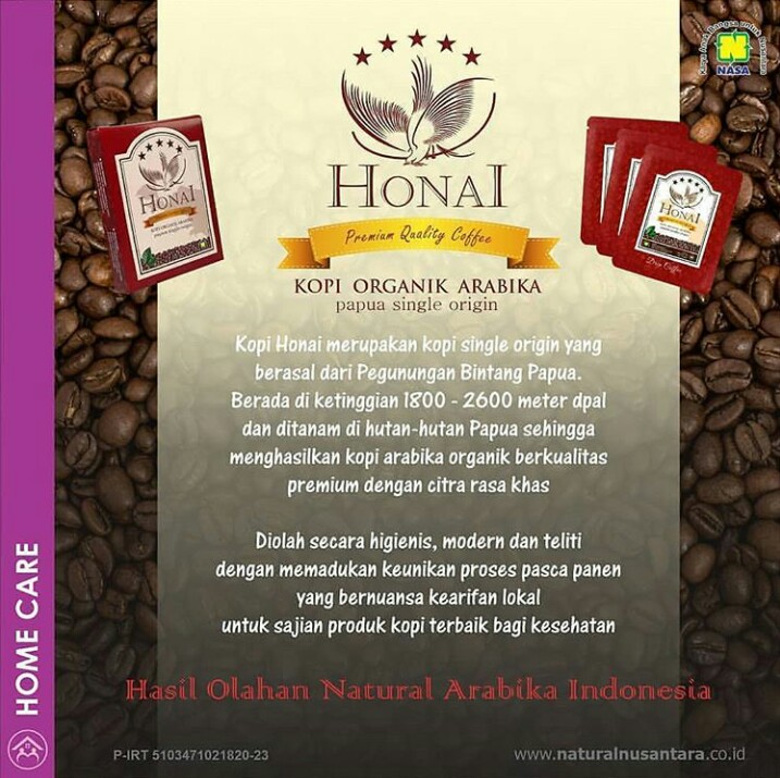 kopi honai nasa